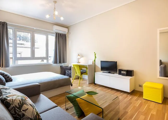 Unlock Athens From Sunny Studio Near Acropolis